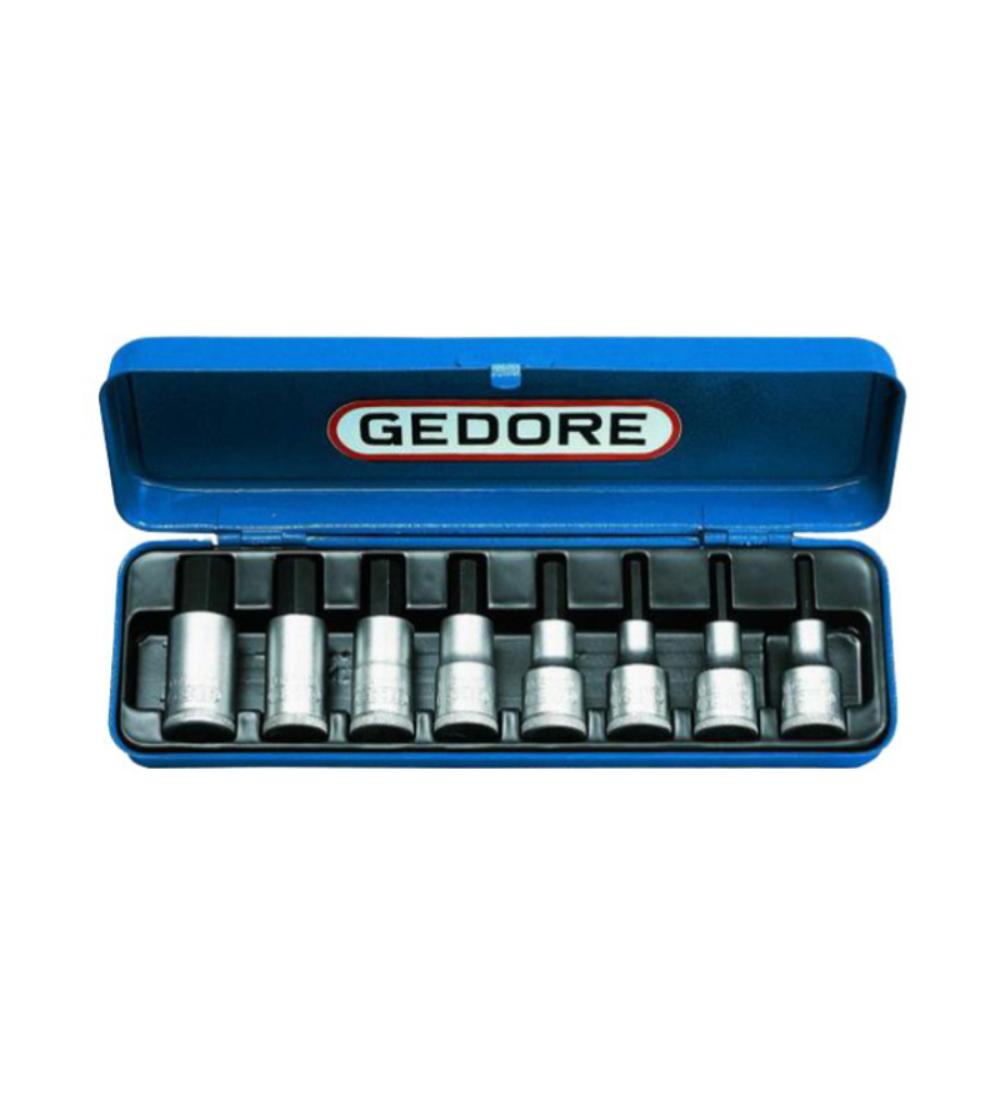 JUEGO DE TUBOS TORX 1/2 GEDORE